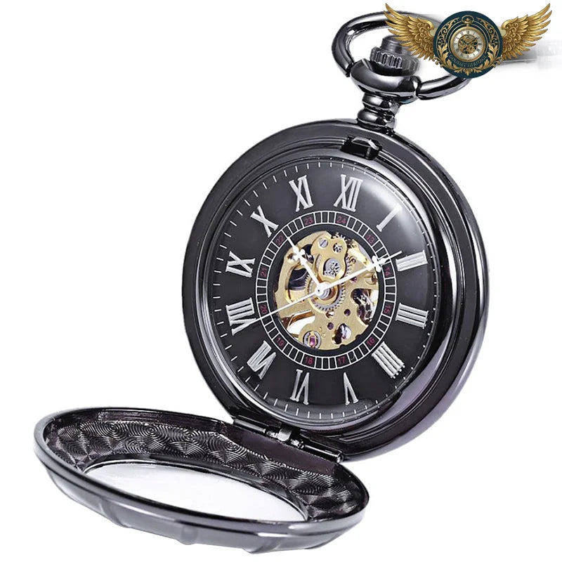 L'Ingénieur - Montre Gousset Mécanique Squelette Demi-Chasseur - Vue 3 - Gousset-heritage