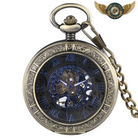 L'Ingénieur Néo-Victorien - Montre Squelette Bronze Patiné - Gousset-heritage