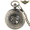 L'Ingénieur Néo-Victorien - Montre Squelette Bronze Patiné - Vue 3 - Gousset-heritage