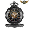L'Ingénieur Noir - Montre Gousset Mécanique Demi-Chasseur - A - Gousset-heritage