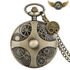 L'Ingénieur Steampunk - Montre Gousset Chasseur Bronze Antique - Vue 1 - Gousset-heritage