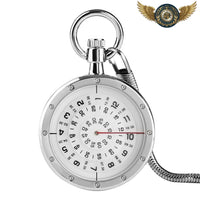 L'Instrument | Montre Gousset à Disques Rotatifs Acier - Gousset-heritage