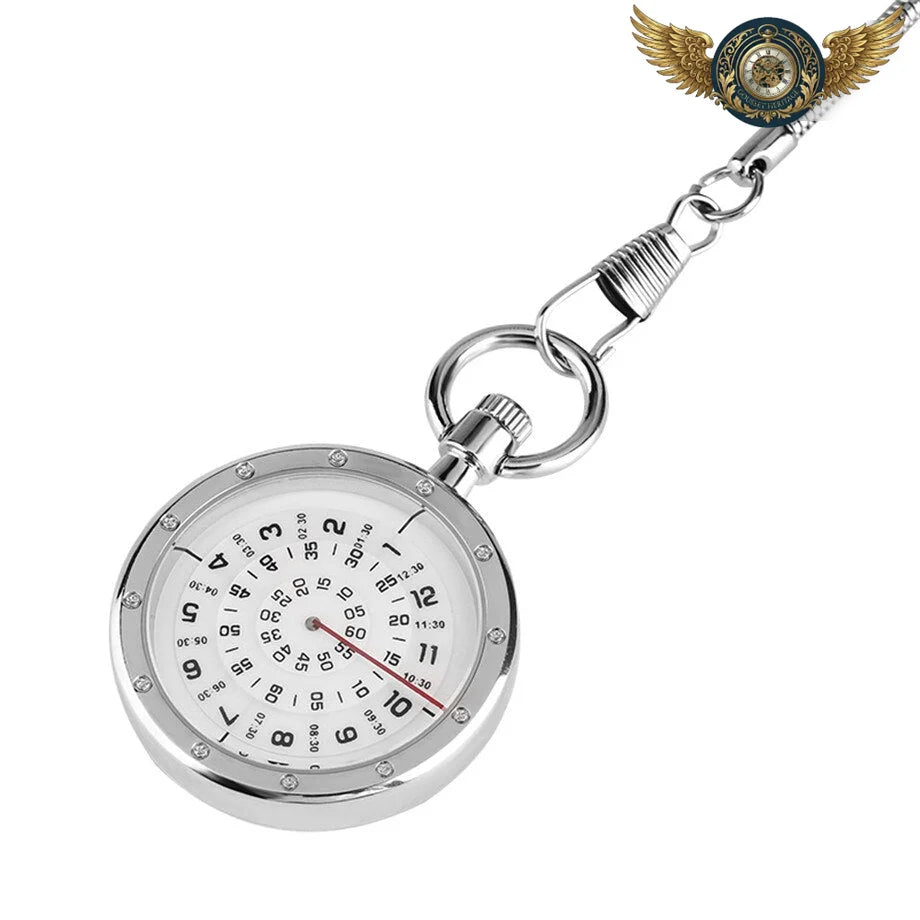 L'Instrument | Montre Gousset à Disques Rotatifs Acier - Vue 6 - Gousset-heritage