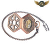 L'Octave | Montre Gousset Mécanique Cuivrée Octogonale Squelette - Vue 6 - Gousset-heritage