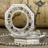 L'Octogonale | Montre Gousset Mécanique Double Vue Steampunk - Vue 10 - Gousset-heritage