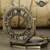 L'Octogonale | Montre Gousset Mécanique Double Vue Steampunk - Vue 12 - Gousset-heritage