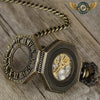 L'Octogonale | Montre Gousset Mécanique Double Vue Steampunk - Vue 14 - Gousset-heritage