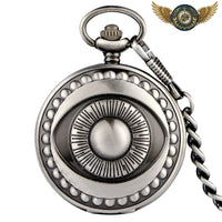 L'Oculus Secret - Montre Gousset Mécanique Chasseur Cuivrée - modèle Gris - Gousset-heritage