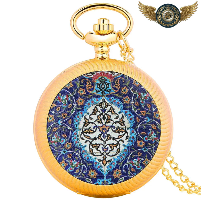 L'Odalisque - Montre Pendentif Sautoir Mosaïque & Ornementation - E - Gousset-heritage