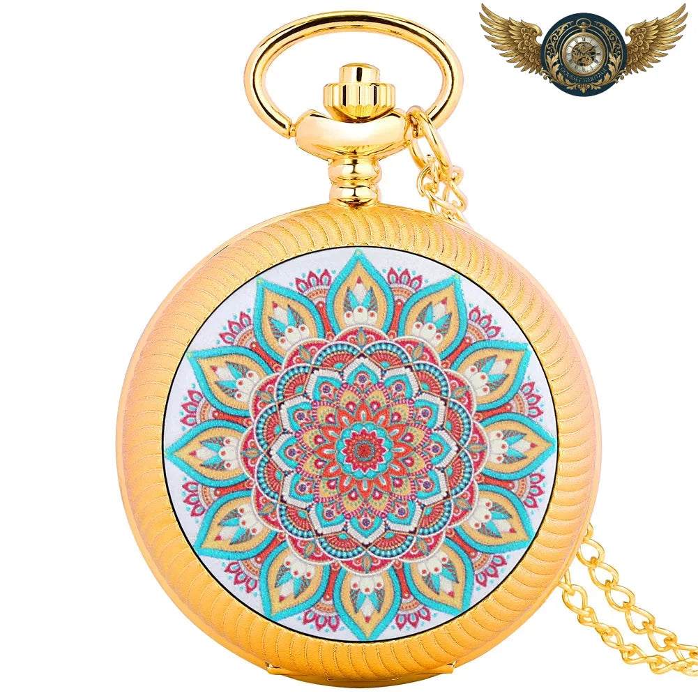 L'Odalisque - Montre Pendentif Sautoir Mosaïque & Ornementation - D - Gousset-heritage