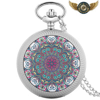 L'Odalisque - Montre Pendentif Sautoir Mosaïque & Ornementation - modèle B - Gousset-heritage