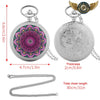 L'Odalisque - Montre Pendentif Sautoir Mosaïque & Ornementation - Vue 9 - Gousset-heritage