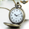 L'Odyssée Orientale - Montre Gousset Chasseur Quartz Bronze Antique - Vue 2 - Gousset-heritage