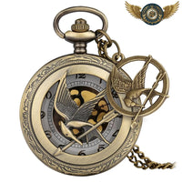 L'Oiseau Allégorique - Montre Gousset Bronze Néo-Vintage Full Hunter - Gousset-heritage