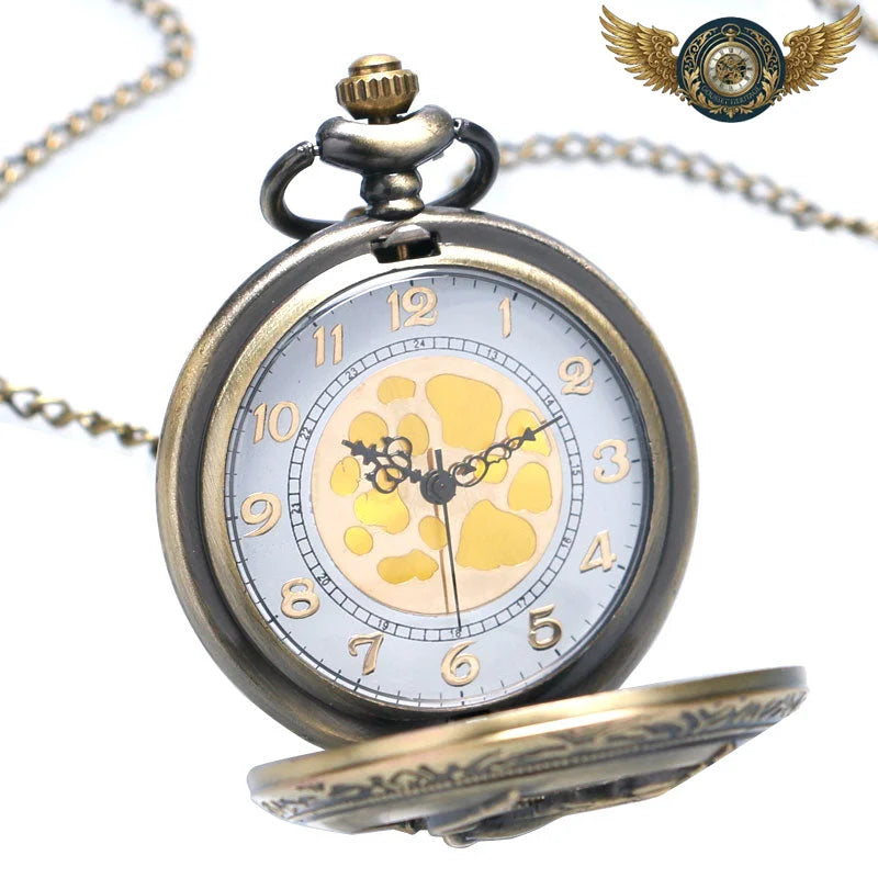 L'Oiseau Allégorique - Montre Gousset Bronze Néo-Vintage Full Hunter