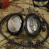 L'Ombre - Montre Gousset Demi-Chasseur Squelette Noir Orné - Vue 13 - Gousset-heritage