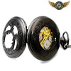 L'Ombre - Montre de poche mécanique Chasseur Noir Néo-Victorien - Vue 4 - Gousset-heritage