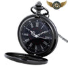L'Ombre Fleurie - Montre à Gousset Demi-chasseur Quartz Noir - Vue 2 - Gousset-heritage