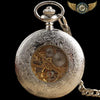 L'Ombre Gravée - Montre Gousset Mécanique Squelette Noir Chasseur - Vue 18 - Gousset-heritage