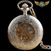 L'Ombre Gravée X - Montre Gousset Mécanique Squelette Noir Chasseur X - Vue 16 - Gousset-heritage