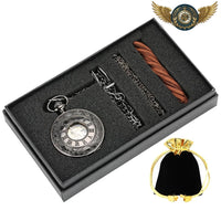 L'Ombre Gravée X - Montre Gousset Mécanique Squelette Noir Chasseur X - modèle number watch set - Gousset-heritage