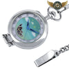 L'Onirique - Montre Gousset Mécanique Chasseur à Cadran Aquarelle - Vue 3 - Gousset-heritage