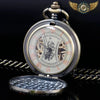 L'Opéra - Montre Gousset Mécanique Double Clapet Émaillé - Vue 4 - Gousset-heritage