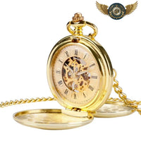 L'Opéra - Montre Gousset Squelette Double Chasseur Mécanique - modèle Or - Gousset-heritage