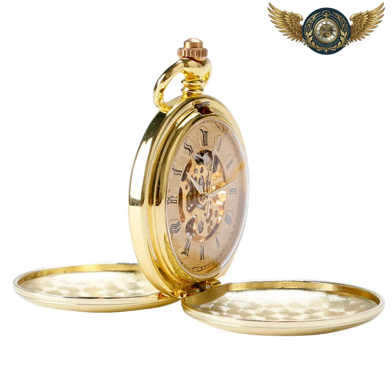 L'Opéra - Montre Gousset Squelette Double Chasseur Mécanique - Vue 2 - Gousset-heritage