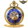 L'Opulence - Montre Gousset Mécanique Squelette Full Hunter - Or - Gousset-heritage