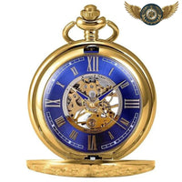 L'Opulence - Montre Gousset Mécanique Squelette Full Hunter - Gousset-heritage