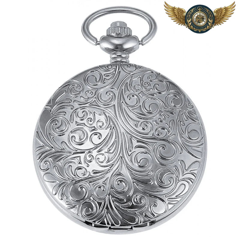 L'Opulence - Montre Gousset Mécanique Squelette Full Hunter - Vue 3 - Gousset-heritage