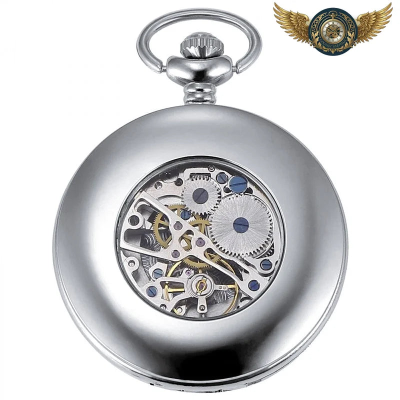 L'Opulence - Montre Gousset Mécanique Squelette Full Hunter - Vue 4 - Gousset-heritage