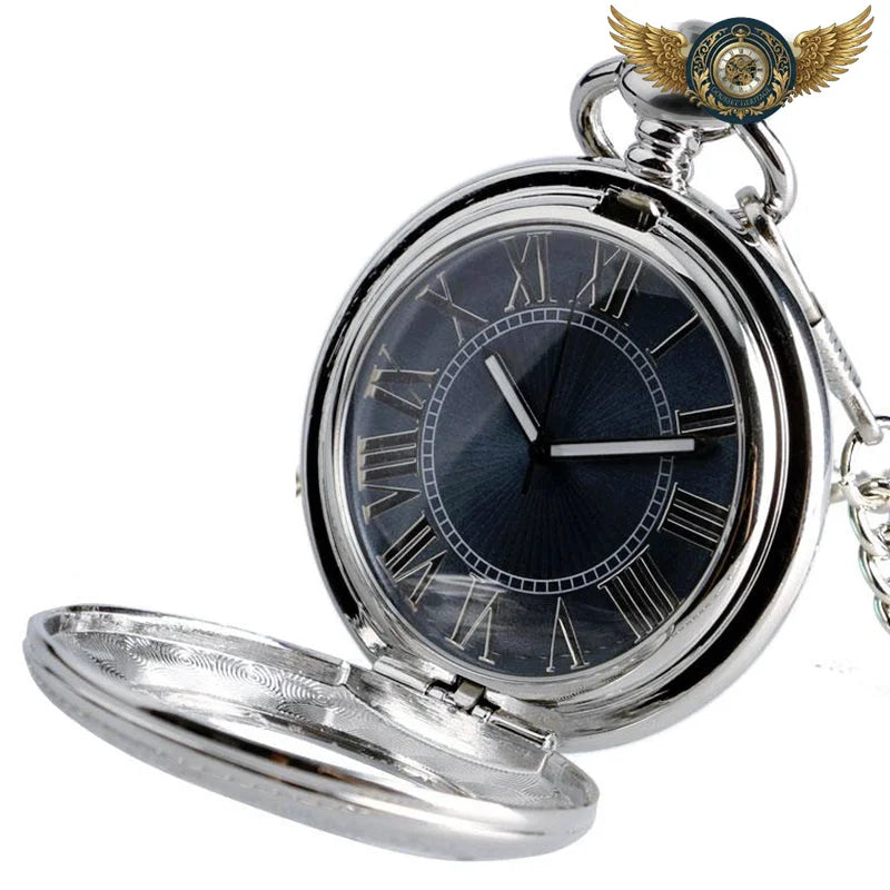 L'Opulence - Montre de Poche Automatique Full Hunter Gravée