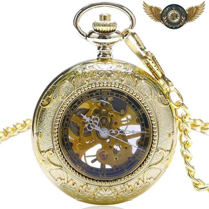 L'Opulence Dorée - Gousset Mécanique Squelette Chasseur - Vue 1 - Gousset-heritage