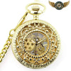 L'Opulence Dorée - Montre Gousset Savonnette Squelette Mécanique - Vue 1 - Gousset-heritage