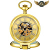 L'Opulence Dorée - Montre à Gousset Automatique Squelette 47mm - Vue 6 - Gousset-heritage