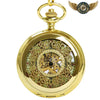 L'Opulence Dorée – Montre Gousset Mécanique Demi-Chasseur - Vue 1 - Gousset-heritage