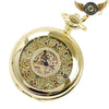 L'Opulence Dorée – Montre Gousset Mécanique Demi-Chasseur - Vue 2 - Gousset-heritage
