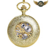L'Opulence Dorée – Montre Gousset Mécanique Demi-Chasseur - Vue 3 - Gousset-heritage