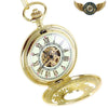 L'Opulence Dorée – Montre Gousset Mécanique Demi-Chasseur - Vue 4 - Gousset-heritage