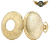 L'Opulence Gatsby - Montre Gousset Squelette Automatique Dorée - Vue 3 - Gousset-heritage