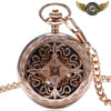 L'Opulence | Montre Gousset Mécanique Chasseur Or Rose - Vue 1 - Gousset-heritage
