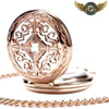 L'Opulence | Montre Gousset Mécanique Chasseur Or Rose - Vue 5 - Gousset-heritage