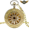 L'Opulence – Montre Gousset Mécanique Dorée Squelette - Vue 1 - Gousset-heritage