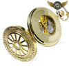 L'Opulence – Montre Gousset Mécanique Dorée Squelette - Vue 3 - Gousset-heritage