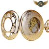 L'Opulent - Montre Gousset Demi-Chasseur Squelette Doré - Vue 2 - Gousset-heritage