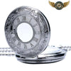 L'Opulent - Montre Gousset Hunter Gravée Argent Néo-Victorien - Vue 2 - Gousset-heritage