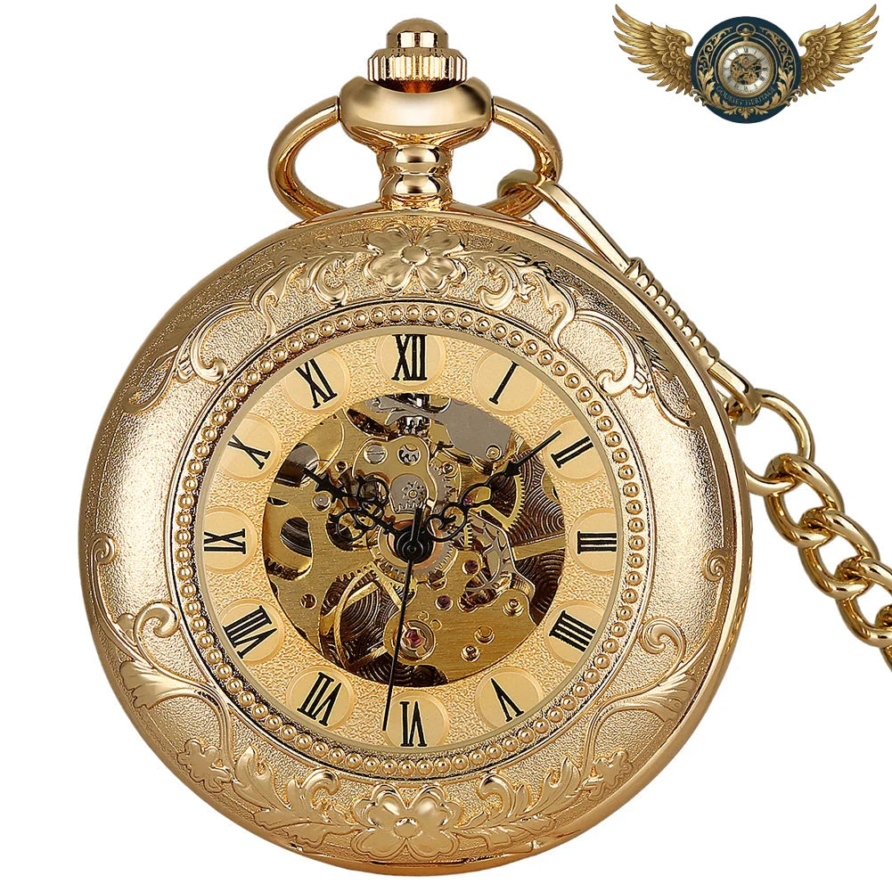 L'Opulent - Montre à Gousset Mécanique Or Double Demi-Chasseur - Vue 6 - Gousset-heritage