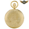 L'Opulent — Montre Gousset Automatique Demi-Chasseur Or Gravé - Vue 4 - Gousset-heritage